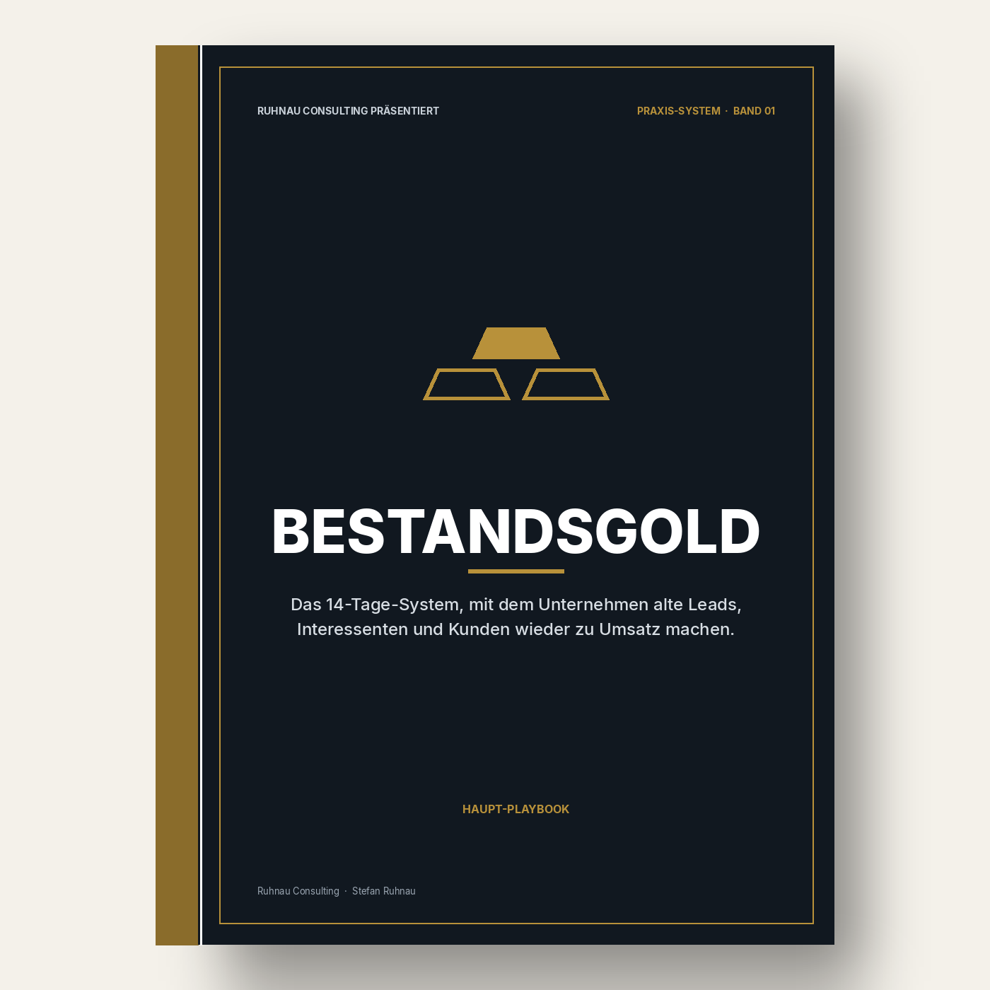 BESTANDSGOLD Buch-Mockup